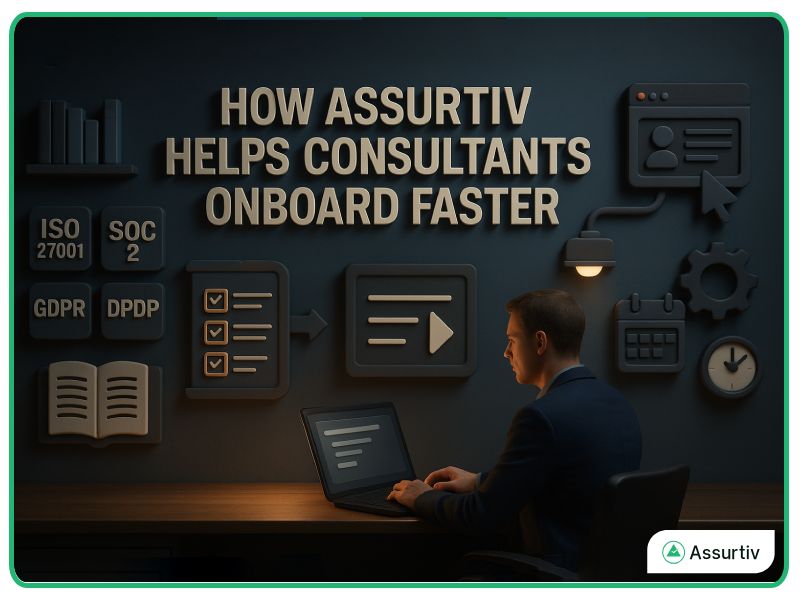 An Assurtiv consultant helps in faster client onboarding process