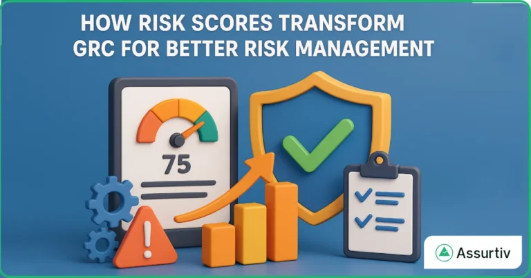How risk scores help for better risk management described showing risk meter