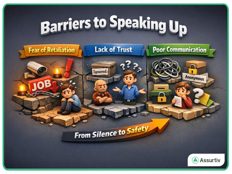 Barriers to speaking up in organizational culture